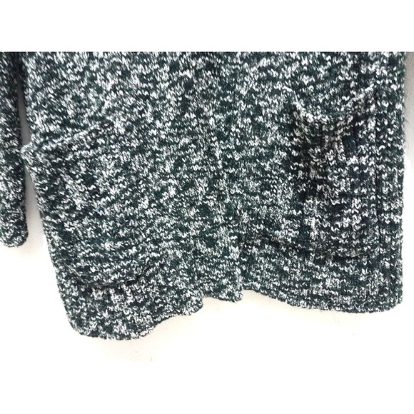 Womens Heavyweight Chunky Comfy Casual Outdoor Marled XXL Open Cardigan Pockets - Picture 4 of 9